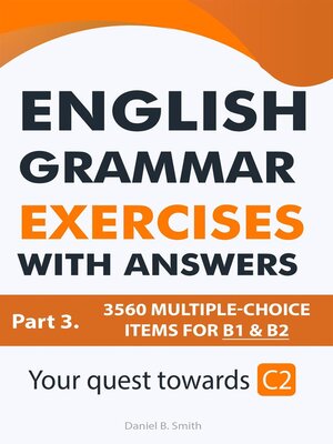 cover image of English Grammar Exercises With Answers Part 3